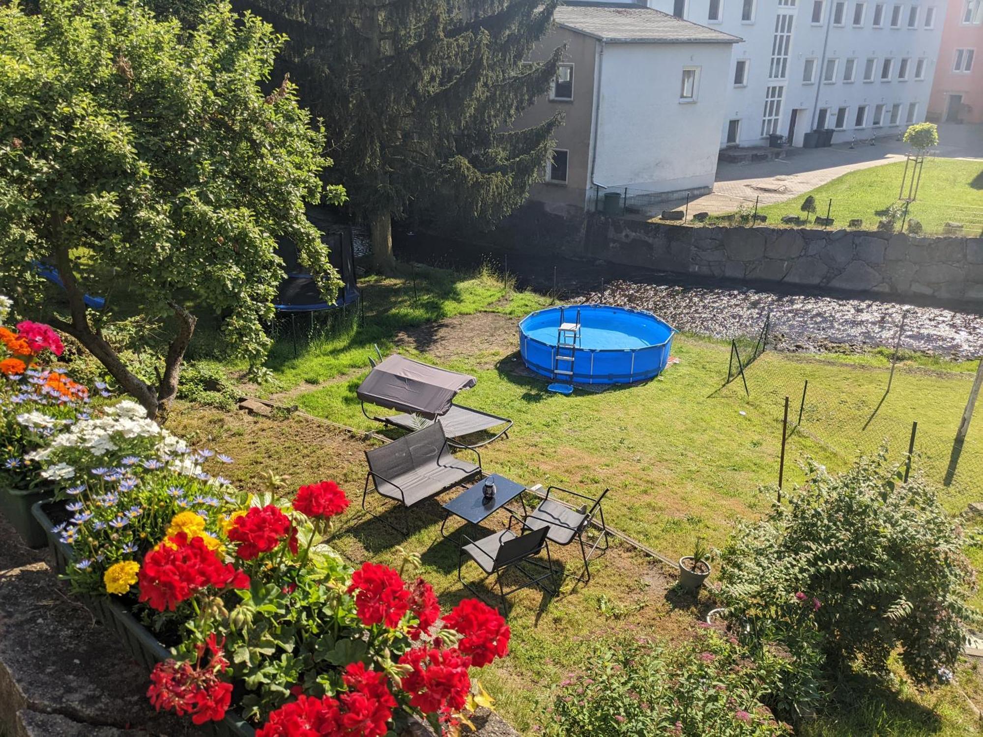 Uo2 - Urlaubsmagie - Garten, Whirlpool, Sauna Apartment Sebnitz Exterior photo