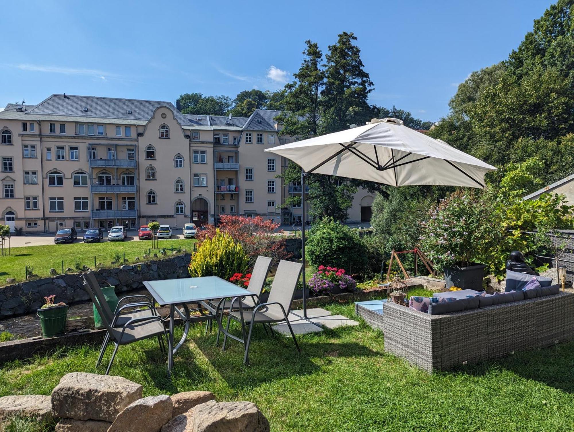 Uo2 - Urlaubsmagie - Garten, Whirlpool, Sauna Apartment Sebnitz Exterior photo