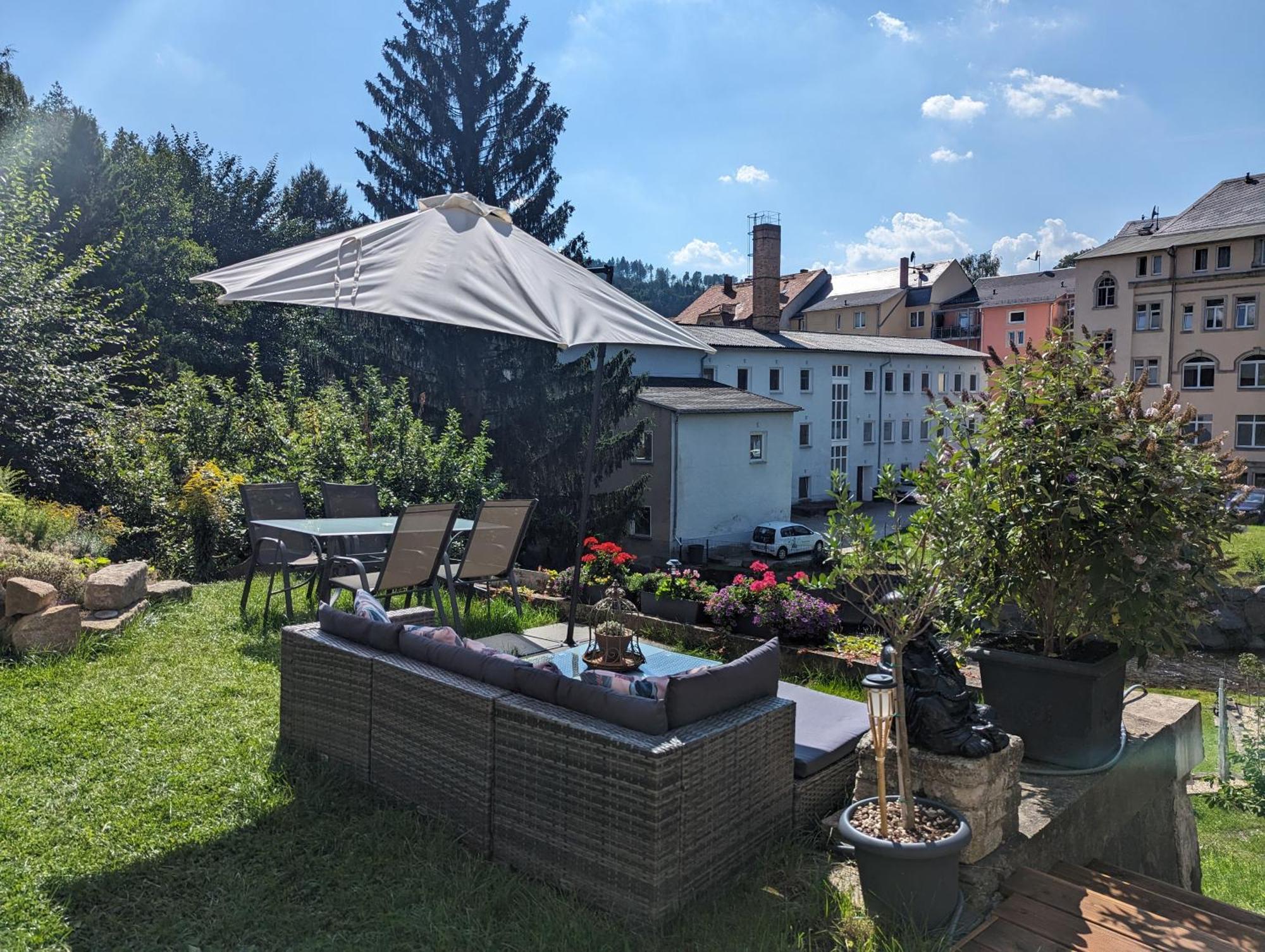 Uo2 - Urlaubsmagie - Garten, Whirlpool, Sauna Apartment Sebnitz Exterior photo