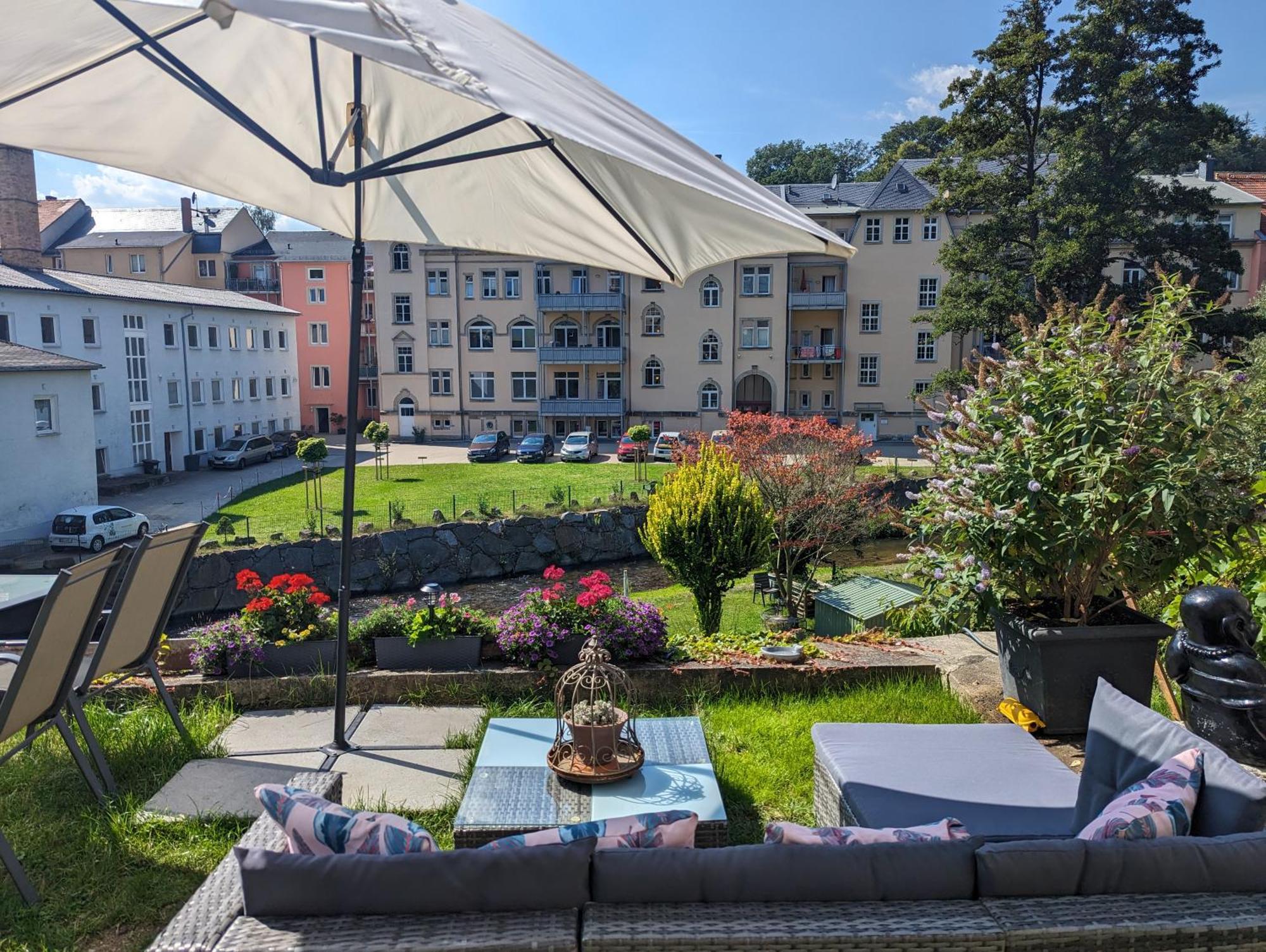 Uo2 - Urlaubsmagie - Garten, Whirlpool, Sauna Apartment Sebnitz Exterior photo