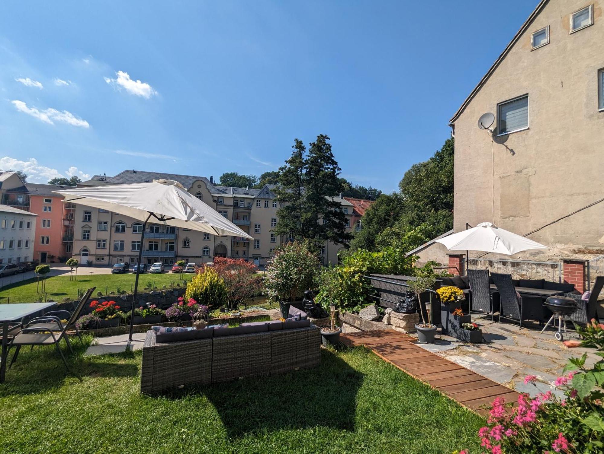 Uo2 - Urlaubsmagie - Garten, Whirlpool, Sauna Apartment Sebnitz Exterior photo