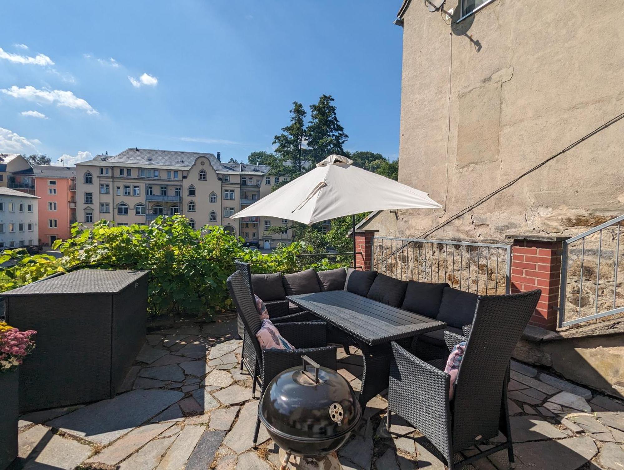 Uo2 - Urlaubsmagie - Garten, Whirlpool, Sauna Apartment Sebnitz Exterior photo