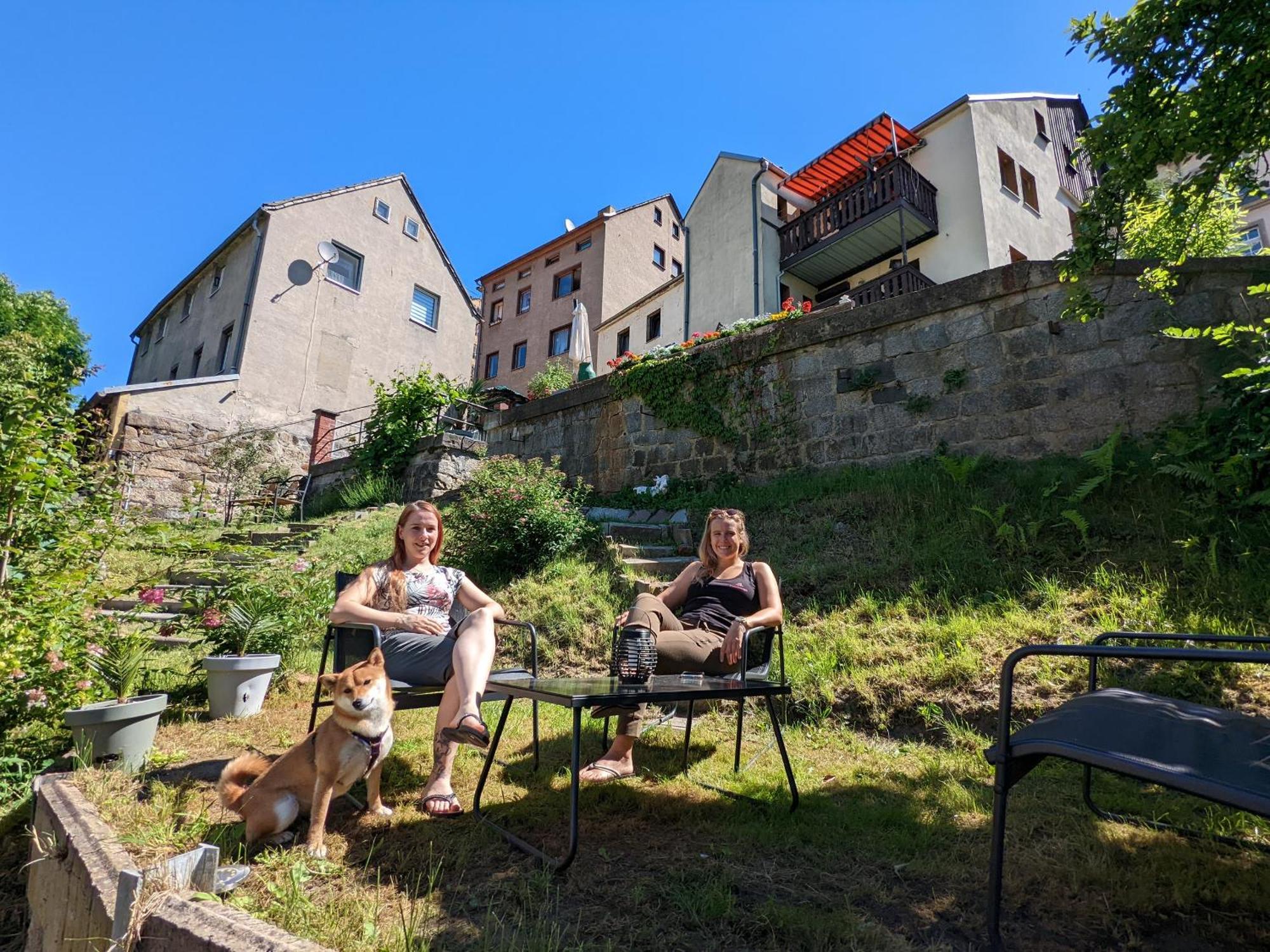 Uo2 - Urlaubsmagie - Garten, Whirlpool, Sauna Apartment Sebnitz Exterior photo