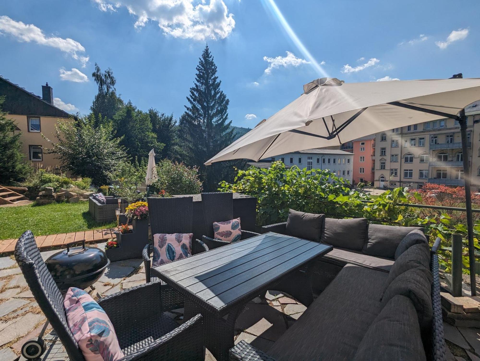 Uo2 - Urlaubsmagie - Garten, Whirlpool, Sauna Apartment Sebnitz Exterior photo
