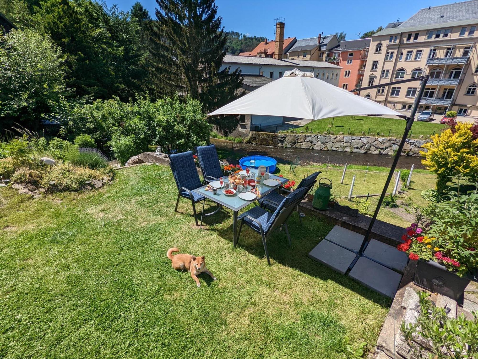 Uo2 - Urlaubsmagie - Garten, Whirlpool, Sauna Apartment Sebnitz Exterior photo