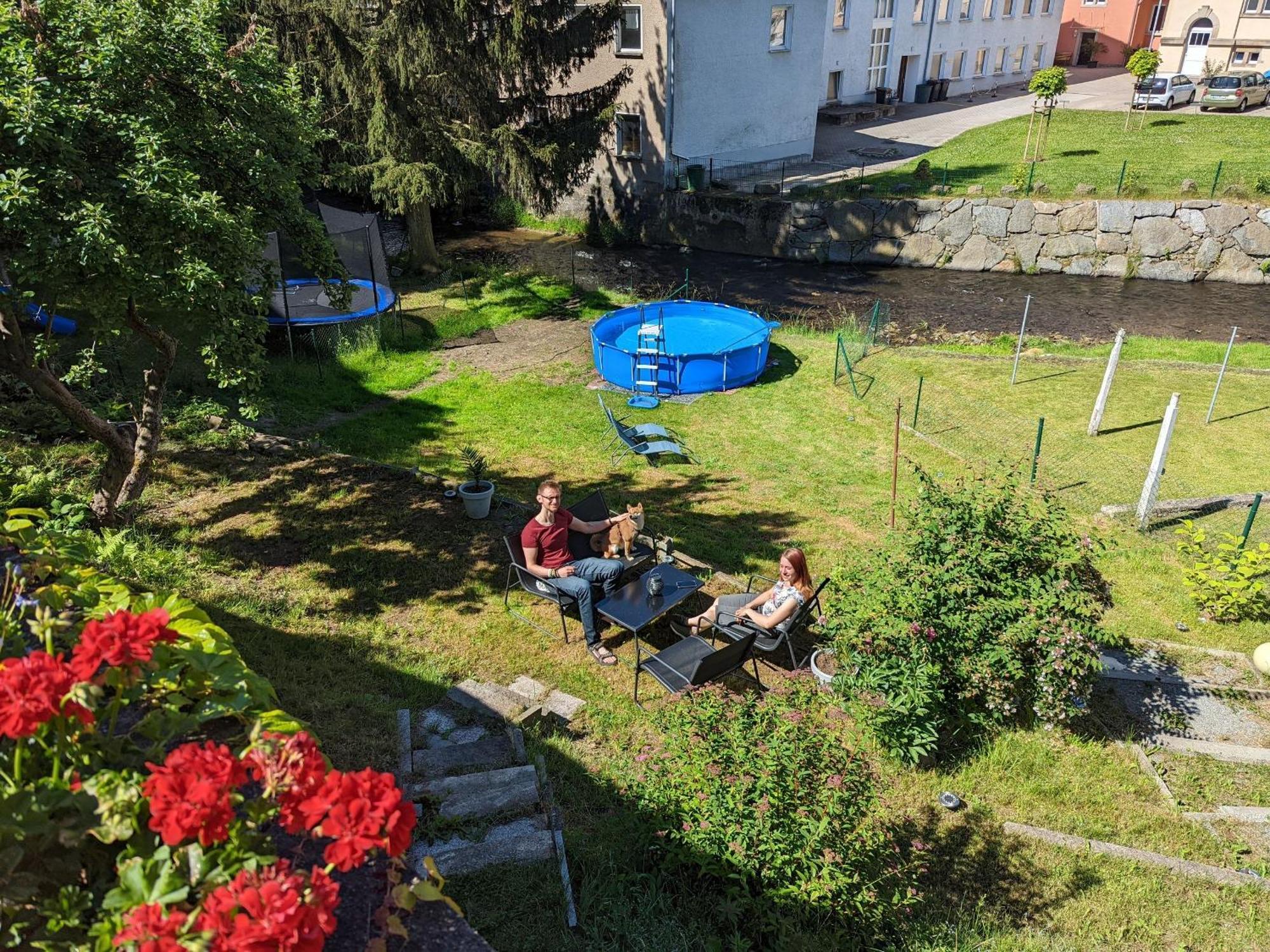 Uo2 - Urlaubsmagie - Garten, Whirlpool, Sauna Apartment Sebnitz Exterior photo