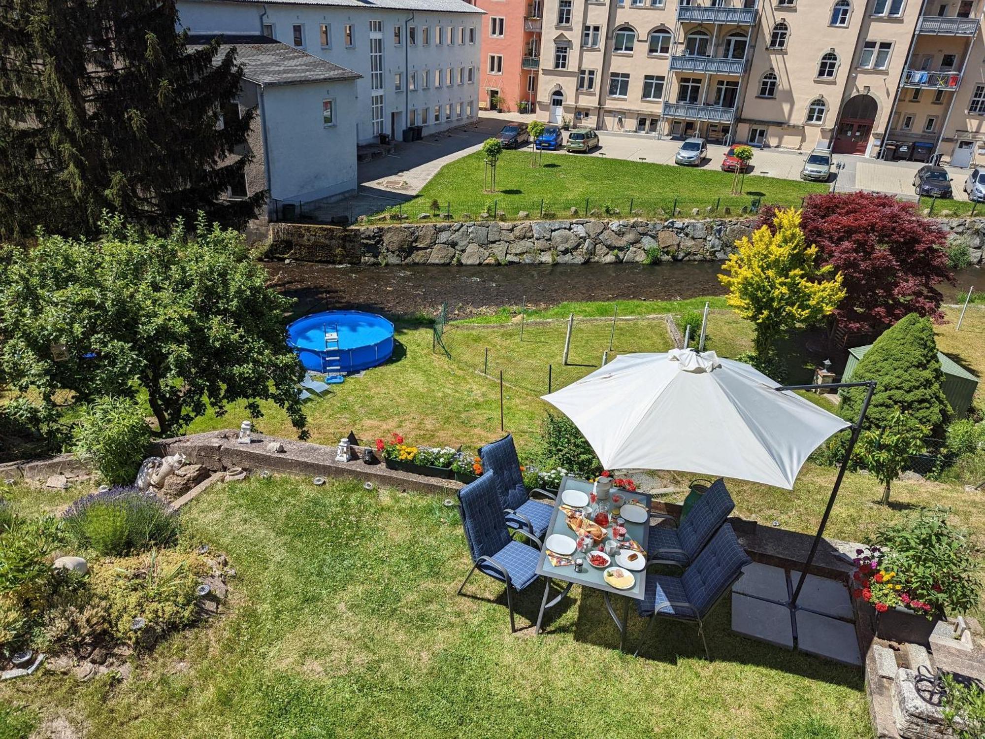 Uo2 - Urlaubsmagie - Garten, Whirlpool, Sauna Apartment Sebnitz Exterior photo