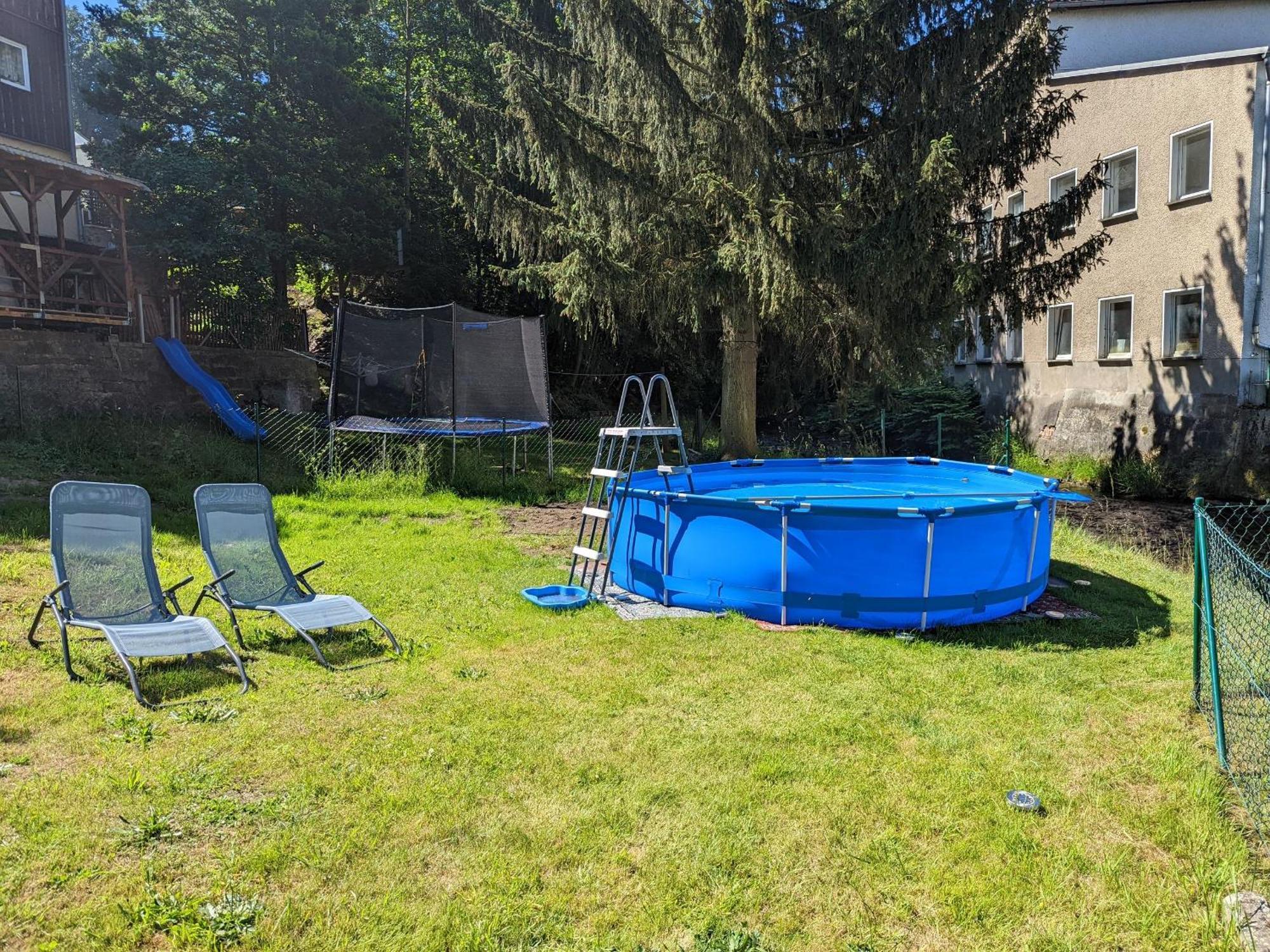 Uo2 - Urlaubsmagie - Garten, Whirlpool, Sauna Apartment Sebnitz Exterior photo