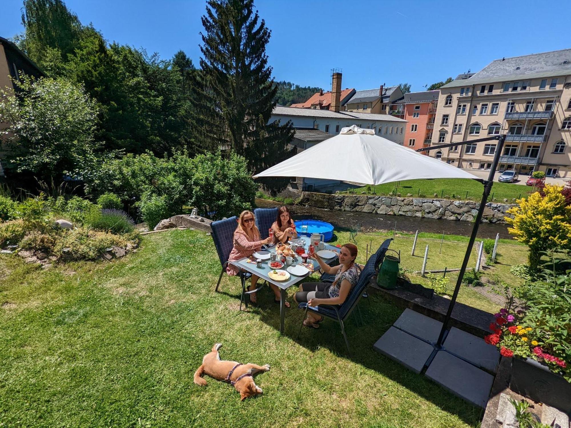 Uo2 - Urlaubsmagie - Garten, Whirlpool, Sauna Apartment Sebnitz Exterior photo
